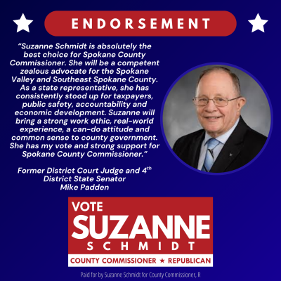 Senator Padden _ Suzanne Graphic